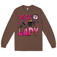 Chestnut boss lady Long Sleeve Tee - texasbilliewilder