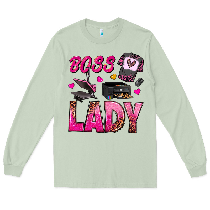 Boss Lady Long Sleeve Tee by texasbilliewilder | Teevron