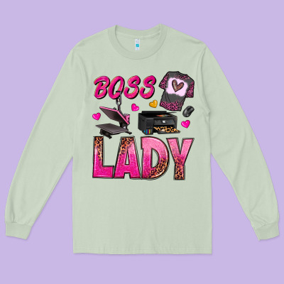 Long Sleeve Tee boss lady