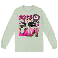 Matcha boss lady Long Sleeve Tee - texasbilliewilder