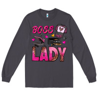 Smoke boss lady Long Sleeve Tee - texasbilliewilder