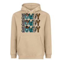 Mushroom howdy howdy howdy Heavyweight Hoodie - CowhideDigitalArt