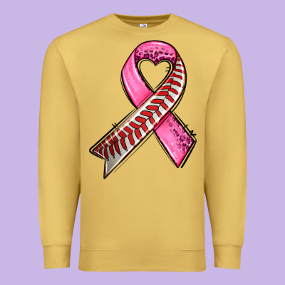 Breast Cancer Sport Ribbons Premium Sweatshirt Designed By Adodesignshop