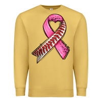 Antique Gold breast cancer sport ribbons Premium Sweatshirt - AdoDesignShop