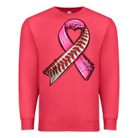 Cardinal breast cancer sport ribbons Premium Sweatshirt - AdoDesignShop