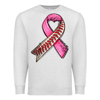 Oatmeal Heather breast cancer sport ribbons Premium Sweatshirt - AdoDesignShop