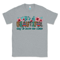 Heather Grey it s a beautiful day to leave me alone Classic Tee - Zillion Design Studio