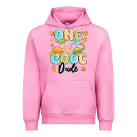 Fuchsia Pink one cool dude Urban Hoodie - MaliasSmallBusiness