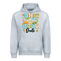 Heather Grey one cool dude Urban Hoodie - MaliasSmallBusiness