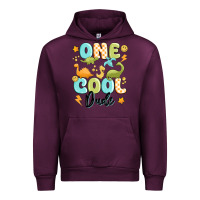 Mauve Wine one cool dude Urban Hoodie - MaliasSmallBusiness