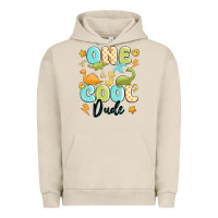 Pigment French Oak one cool dude Urban Hoodie - MaliasSmallBusiness