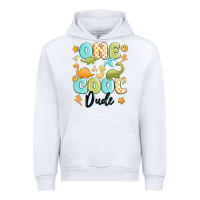White one cool dude Urban Hoodie - MaliasSmallBusiness
