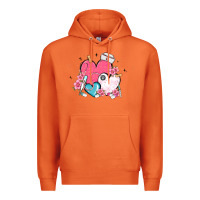 Carrot nurse hearts Premium Hoodie - MaliasSmallBusiness