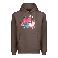 Coffee nurse hearts Premium Hoodie - MaliasSmallBusiness