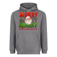 Storm Merry Christmas Santa Heavyweight Hoodie - FaDigitalArtStudio
