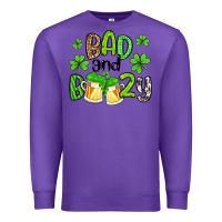 Purple bad and boozy Premium Sweatshirt - Artiststas