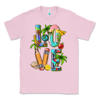 Bubblegum Pink summer love teacher Classic Tee - texasbilliewilder