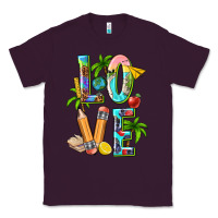 Plum summer love teacher Classic Tee - texasbilliewilder