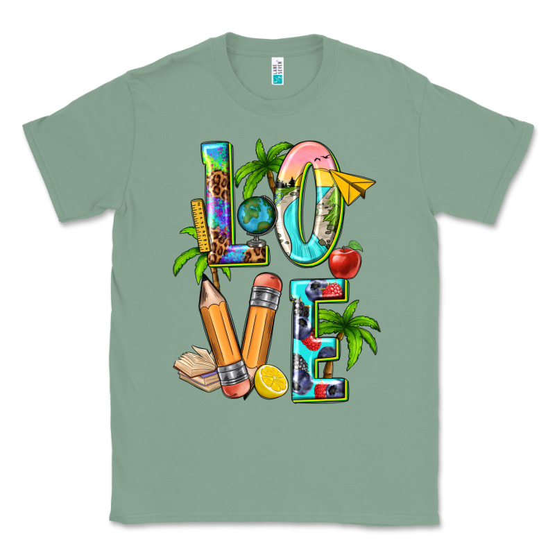 Summer Love Teacher Classic Tee by texasbilliewilder | Teevron