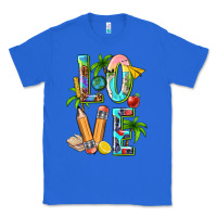 True Royal summer love teacher Classic Tee - texasbilliewilder