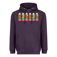 Plum western teacher pencils 16oz libbey glass Heavyweight Hoodie - HRA Design Shop