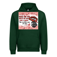 Forest Green roses are red violets are blue i have 5  fingers t Urban Hoodie - MaliasSmallBusiness
