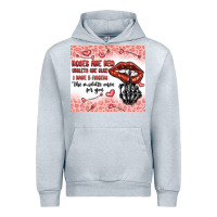 Heather Grey roses are red violets are blue i have 5  fingers t Urban Hoodie - MaliasSmallBusiness