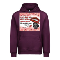 Mauve Wine roses are red violets are blue i have 5  fingers t Urban Hoodie - MaliasSmallBusiness