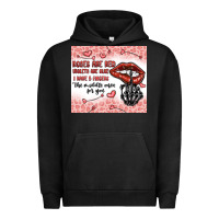Pigment Black roses are red violets are blue i have 5  fingers t Urban Hoodie - MaliasSmallBusiness
