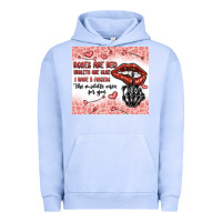 Pigment Grape Ice roses are red violets are blue i have 5  fingers t Urban Hoodie - MaliasSmallBusiness