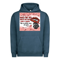 Pigment Midnight Navy roses are red violets are blue i have 5  fingers t Urban Hoodie - MaliasSmallBusiness