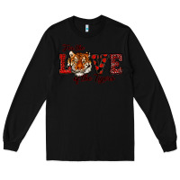 Black for the love of the tigers red Long Sleeve Tee - RanaPortraitStore