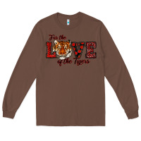 Chestnut for the love of the tigers red Long Sleeve Tee - RanaPortraitStore