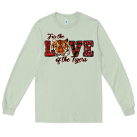 Matcha for the love of the tigers red Long Sleeve Tee - RanaPortraitStore