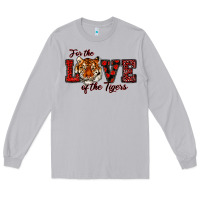 Moon Dust for the love of the tigers red Long Sleeve Tee - RanaPortraitStore