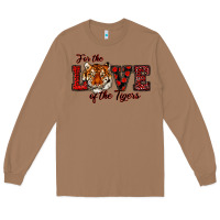 Toasted Coconut for the love of the tigers red Long Sleeve Tee - RanaPortraitStore
