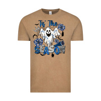 Vintage Coffee Tis' The Season Cheer Ghost Vintage Tee - BarkalooDesign
