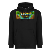 Black western teacher off duty 16oz libbey glass Heavyweight Hoodie - HRA Design Shop