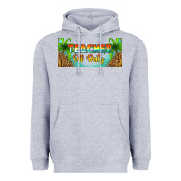 Heather Grey western teacher off duty 16oz libbey glass Heavyweight Hoodie - HRA Design Shop