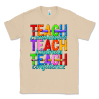 Mushroom teach compassion teach kindness teach confidence Classic Tee - texasbilliewilder