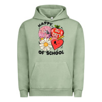 Pigment Oil Green happy 100 days of school Urban Hoodie - MaliasSmallBusiness