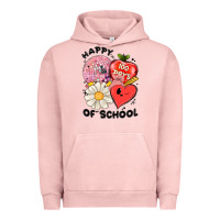 Pigment Salmon happy 100 days of school Urban Hoodie - MaliasSmallBusiness