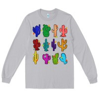 Moon Dust christmas glitter cactus Long Sleeve Tee - Zillion Design Studio