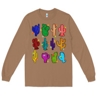 Toasted Coconut christmas glitter cactus Long Sleeve Tee - Zillion Design Studio