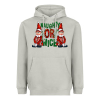 Moon Dust Naughty or nice christmas elfs Heavyweight Hoodie - FaDigitalArtStudio