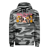 Slate Camo holy cow i'm mom Premium Hoodie - MaliasSmallBusiness