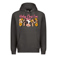 Smoke holy cow i'm mom Premium Hoodie - MaliasSmallBusiness