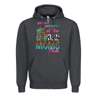 Smoke proud member of the bad moms club Zipper Hoodie - texasbilliewilder