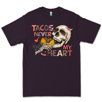 Plum Tacos Never Broke My Heart Premium Tee - CowhideDigitalArt
