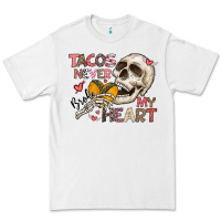 White Tacos Never Broke My Heart Premium Tee - CowhideDigitalArt